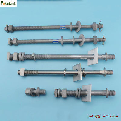 Stainless Steel 3/4" long Shank Line Post Studs for Poleline hardware