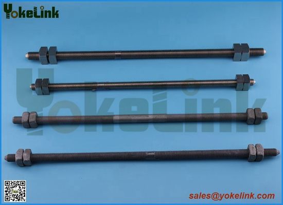 Hot dip galvanized carbon steel Double arming bolt