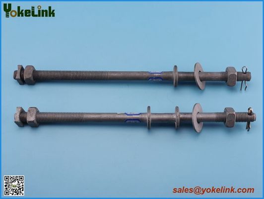 Double offest pole band for pole line hardware