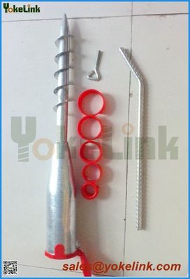 Hot Dip galvanized Ground Screw For Solar Stand