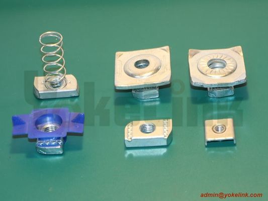 Factory price  Zinc plated M12 Combo Nut Washer For Channel Hardware Fitting