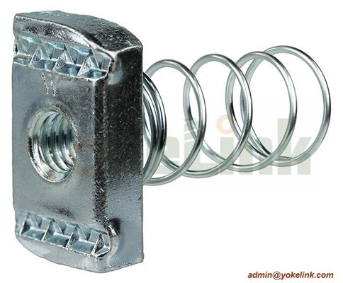 High Quality Metal M8 Long Spring Channel Nut For channel framing