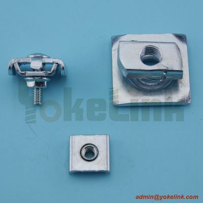 Made In China Carbon steel 1/4" Combo Nut Washer For Channel Hardware Fitting