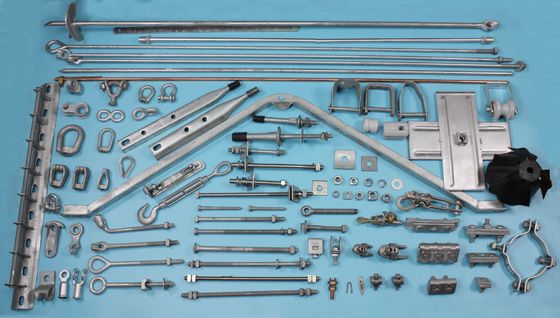 High Quality Forged Steel ASME B18.2.6 Sq bolt For Transmission tower