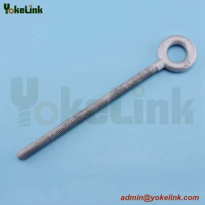 High Quality Forged galvanized  ANSI C135.1 Oval Eye bolt For  Rigging hardware