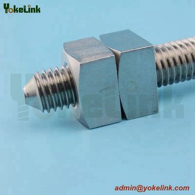 ASTM standard double arming bolt WITH SQUARE NUTS