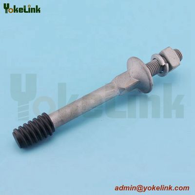 Perno Pin Espiga Corta 5/8 8" Varilla Lisa Para Aislador 55-4 13200V