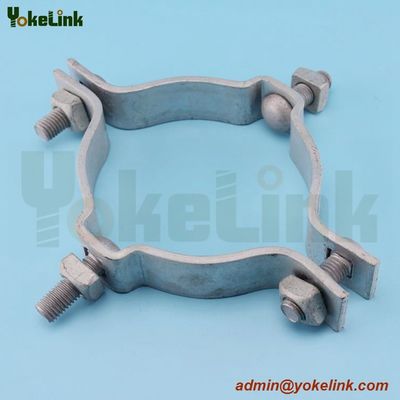 China manufacture hot dip galvanized pole band clamp with low price