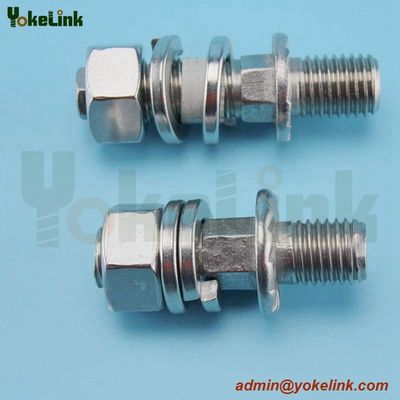 316 stainless steel stud bolts for line post insulator