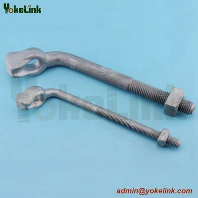 over head line electrical thimble eye bolt electrical oval eye bolt