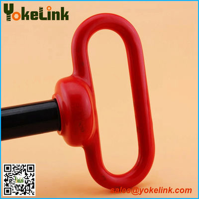 Red Handle Head Hitch pin with R Clip for farm Tractors and Trailers