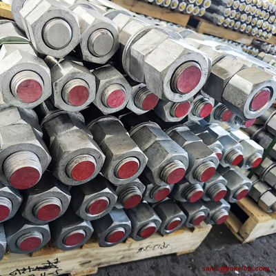 1-1/4"X24" F1554 Grade 55 Galvanized Anchor Bolt Building & Construction Material