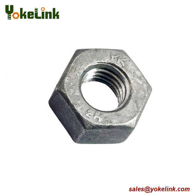 ASTM A194 2H A563-DH Heavy Hex Structural Nut Hot Dip Galvanized