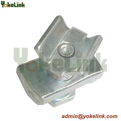 Strut channel seismic bracing fittings of V threaded rod stiffener