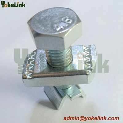 Carbon steel vertical rod stiffener for channel framing strut