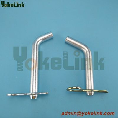 High Strength Galvanized Bent Handle Hitch Pin Tractor linkage pin