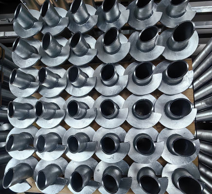 Solar Mounting System Portable Foundation Ground Screw Round Shaft Helical Spiral Pile Anchor