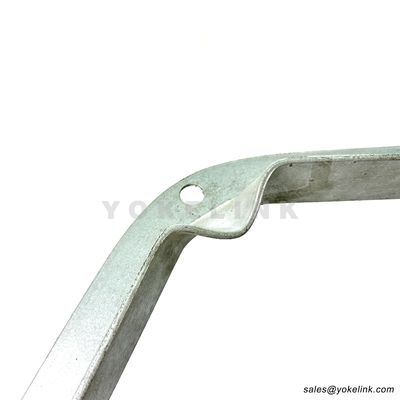 72" V Crossarm Brace 22" Drop 1-3/4" X 1-3/4" X 3/16" Steel