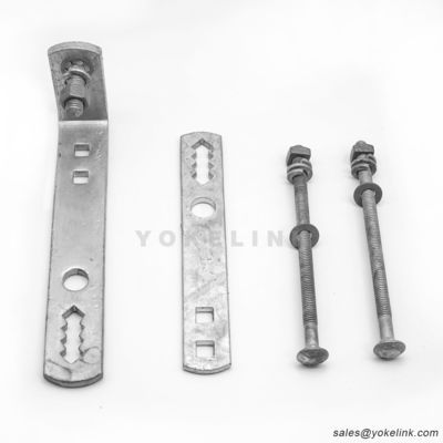 Crossarm Mounting Bracket for Arrester or Fuse Cutout