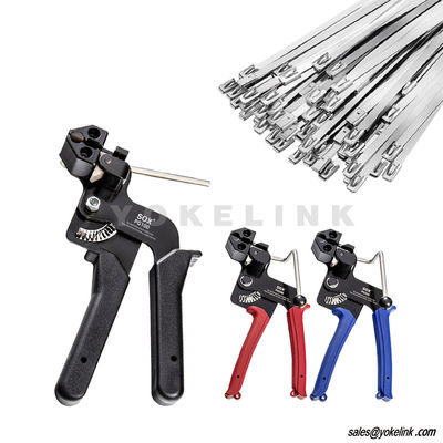 Tensioning & Cutting Fastening Tools Stainless Steel Zip Tie Tightener Wrap Tool Nylon Plastic Steel Cable Tie Gun