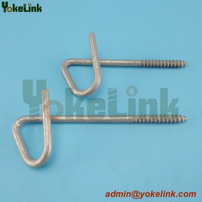 Galvanized carbon steel P House Hook and Drive Hook