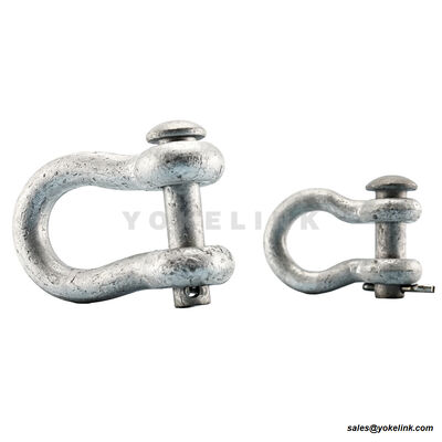Drop Forged Anchor Shackle | RR-C-271 Heavy Duty Rigging | ASME B30.26 Bow Shackle