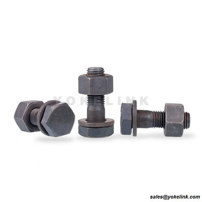 EN 14399-10 Cup Head HRC Grade 10.9 Structural Bolts Black Oxide