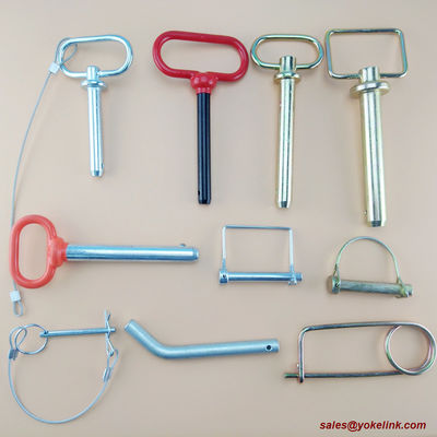 Spring Wire Coiled Tension Safety Pin, Diaper Pin Zinc Finish Safety Pin Wire