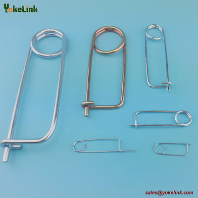 Stainless steel Spring Wire Coiled Tension Safety Pin, Diaper Pin Zinc Finish Safety Pin Wire