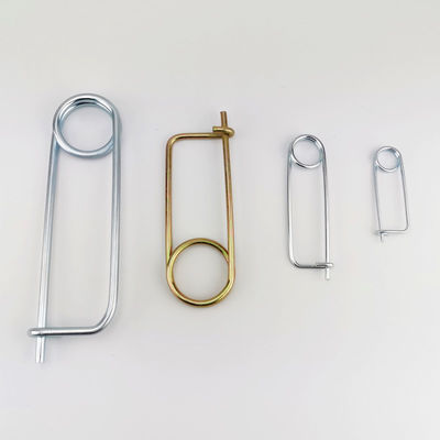 Zinc plating Spring Wire Coiled Tension Safety Pin,  Safety Pin Wire