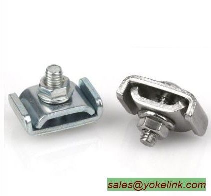 Steel Wire mesh cable tray connector clamp for cable tray system