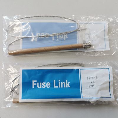 7A K type, T type, 11kv 33kv Button Head Fuse Link For Drop Out Fuses
