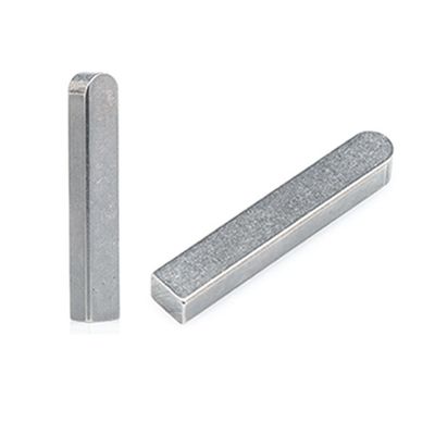 1018-1045 Steel undersized square stock DIN6885 Zinc Plating ANSI/ASME B18.25.1M