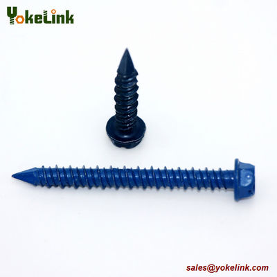 1/4" Hex Washer Head Concrete Screw Hi-Lo Thread Screws Ruspert Tapcon Screw