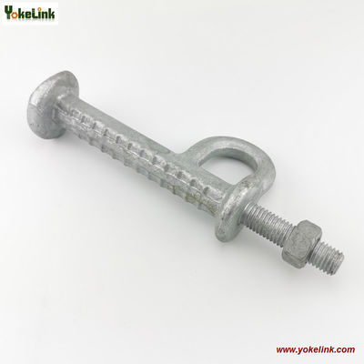 Galvanized Tower Pole Step 5/8" with Nut for Transmission Tower