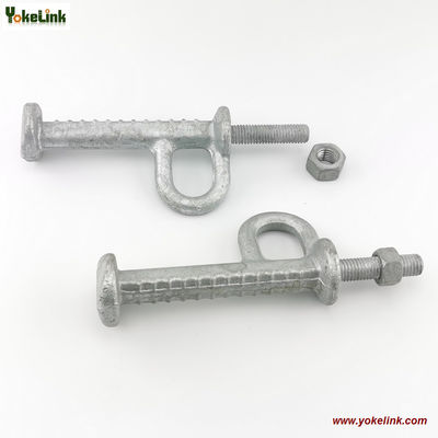 Galvanized Tower Pole Step 3/4"X8.5" with Nut for Transmission Tower