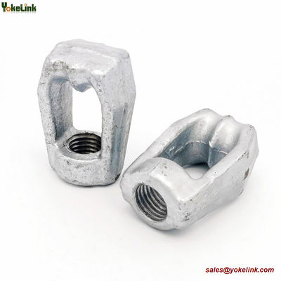 Forged Twin Eye Nut Double Thimble Eye Nut for Poleline Hardware