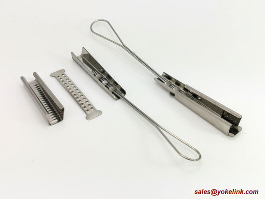 1-2 Pair Stainless Steel Telecom Drop Wire Clamp for Telecommunication