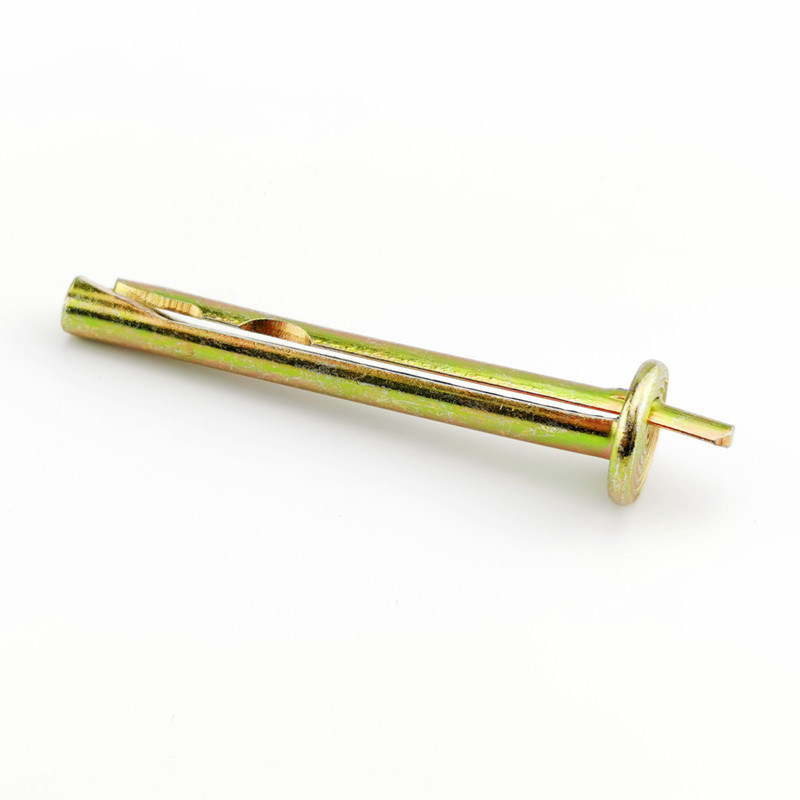 Expansion fastener suspending yellow zinc plated ceiling wall anchor 6*40 6*60