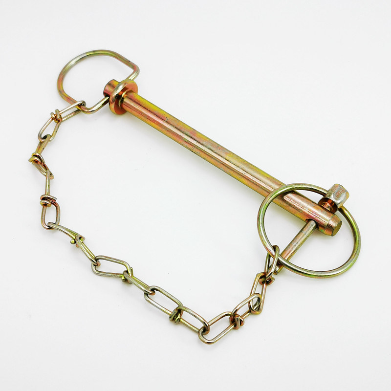 1/2 inch Forged Hitch pins with lynch pin for farm Tractors and Trailers