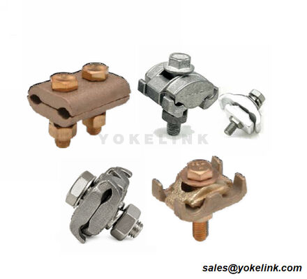 عقدة النفق الموازية المصفوفة بالعصى النحاسية، 8-2/0 AWG الموصلات الألومنيومية/النحاسية المتشابكة